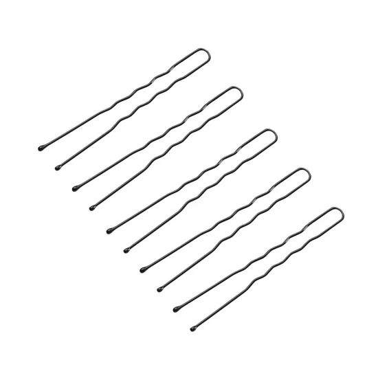 Frizerske punđe za kosu e-65 300 komada 6 cm crne