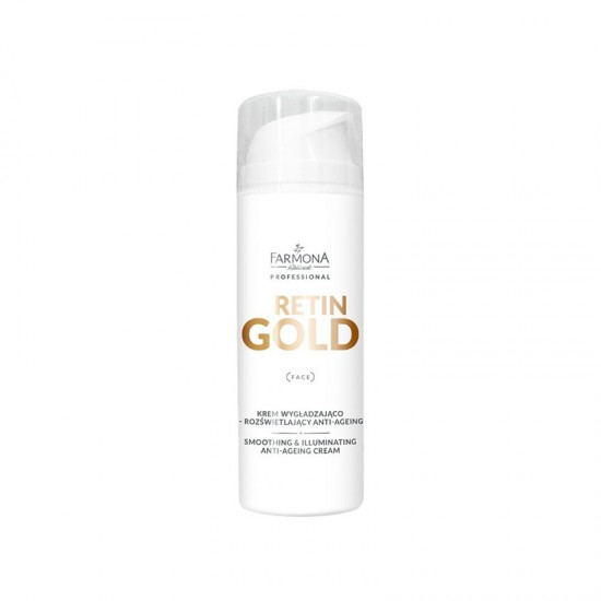 Farmona retin gold smoothing and brightening anti-aging cream 150ml