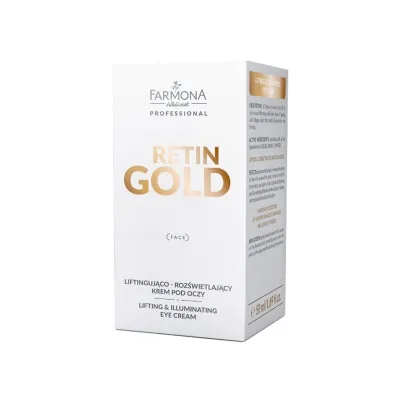 Farmona Retin Gold krema za lifting i posvjetljivanje područja oko očiju 50 ml