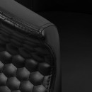 Gabbiano frizerska stolica Wersal zlatno-crna