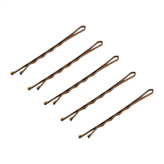 FRIZERSKE IGLICE ZA KOSU 120 KOM E-57 5,6 CM ZLATNE