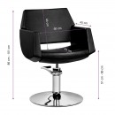 GABBIANO HAIRDRESSING CHAIR SANTIAGO BLACK GABBIANO HAIRDRESSING CHAIR SANTIAGO BLACK
