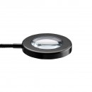 SNAKE RING LED LAMP LAMP ON A DESK BLACK