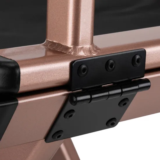 ALUMINIJSKA STOLICA ZA ŠMINKANJE, ROSE GOLD — slika 3