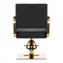 GABBIANO HAIRDRESSING CHAIR AVILA BLACK GOLD