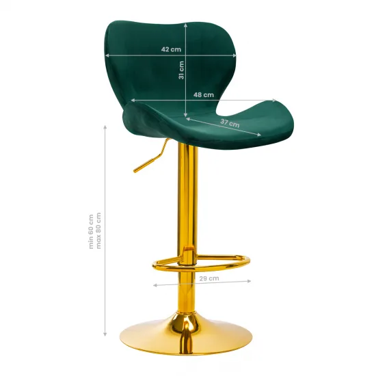 BARSKA STOLICA QS-B15 BARŠUNASTO ZELENA — slika 2