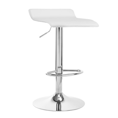 BAR STOOL QS-B08 WHITE BAR STOOL QS-B08 WHITE