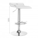 BAR STOOL QS-B08 WHITE