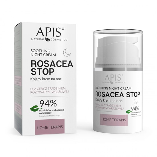 APIS ROSACEA- STOP Home terApis umirujuća noćna krema 50 ml APIS ROSACEA- STOP Home terApis umirujuća noćna krema 50 ml