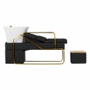 GABBIANO HAIR WASH UNIT EMMA BLACK GOLD