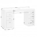 KOZMETIČKI STOL 314 BIJELI