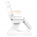 COSMETIC ELECTRIC CHAIR. LUX WHITE HEATED
