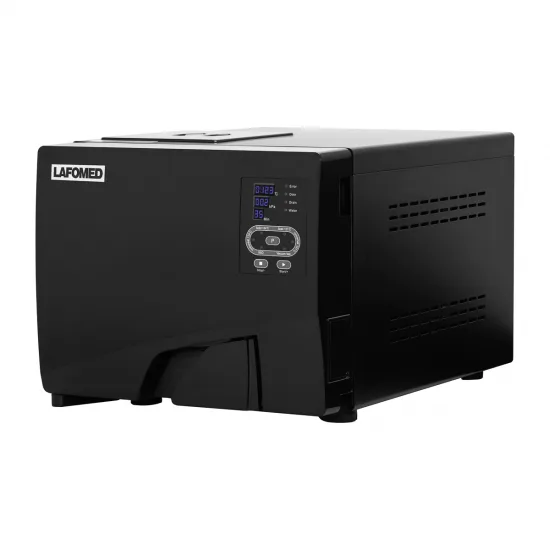 LAFOMED AUTOKLAV STANDARDNA LINIJA LFSS08AA LED S PISAČEM 8 L KL. B MEDICINSKI CRNI