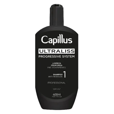 Capillus Ultraliss Nanoplastic, šampon za čišćenje, korak 1, 400 ml