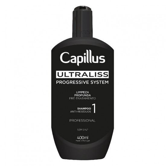 Capillus Ultraliss Nanoplastic, šampon za čišćenje, korak 1, 400 ml