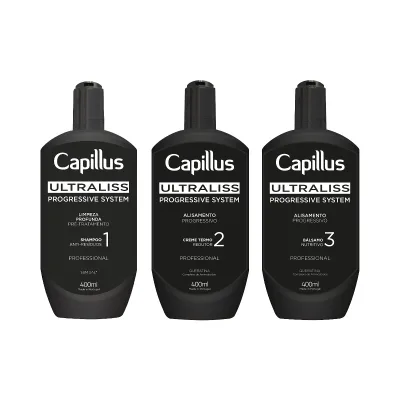 Capillus Ultraliss Nanoplastia, set za tretman nanoplastikom, 3x400ml