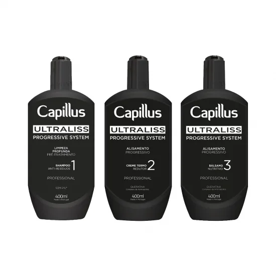 Capillus Ultraliss Nanoplastia, set za tretman nanoplastikom, 3x400ml