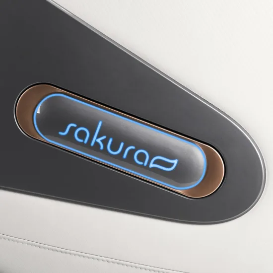 Sakura Comfort Plus 806 masažna fotelja siva — slika 8