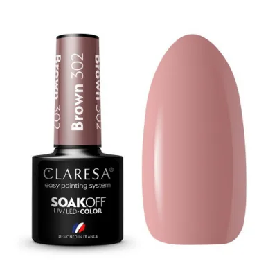 CLARESA hibridni lak za nokte SMEĐI 304 -5g