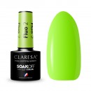 CLARESA hibridni lak za nokte FLUO 2 -5g