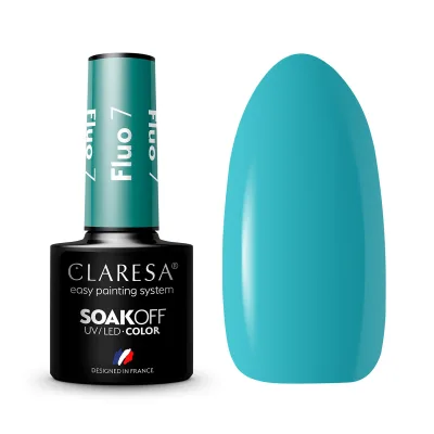 CLARESA hibridni lak za nokte FLUO 7-5g