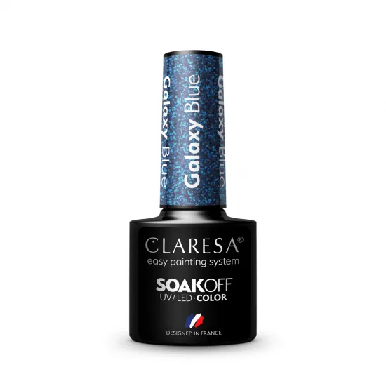 CLARESA hibridni lak za nokte Galaxy Blue 5g — slika 3