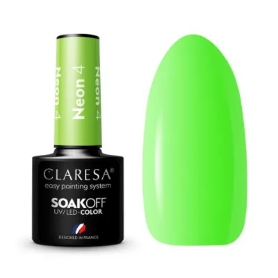 CLARESA hibridni lak za nokte NEON 4-5g