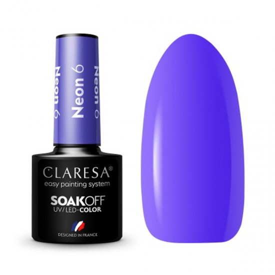 CLARESA hibridni lak za nokte NEON 6-5g