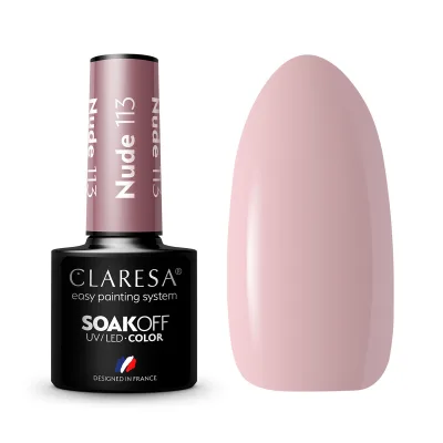 CLARESA hibridni lak za nokte NUDE 113 -5 g