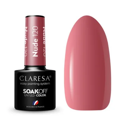 CLARESA hibridni lak za nokte NUDE 120 -5 g