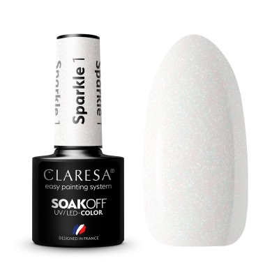 CLARESA hibridni lak za nokte SPARKLE 1-5g