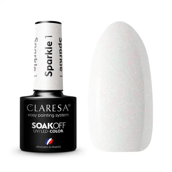 CLARESA hibridni lak za nokte SPARKLE 1-5g