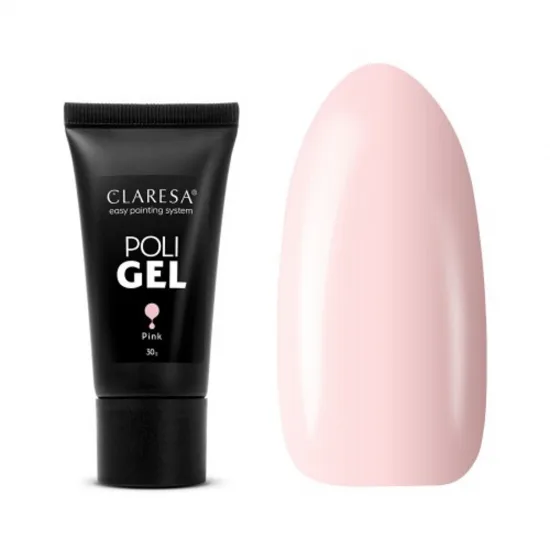 CLARESA POLI GEL RUŽIČASTI 30 g