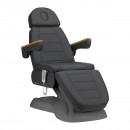 Električna kozmetička stolica SILLON Lux 273b 3 aktuatora siva sa sivom bazom