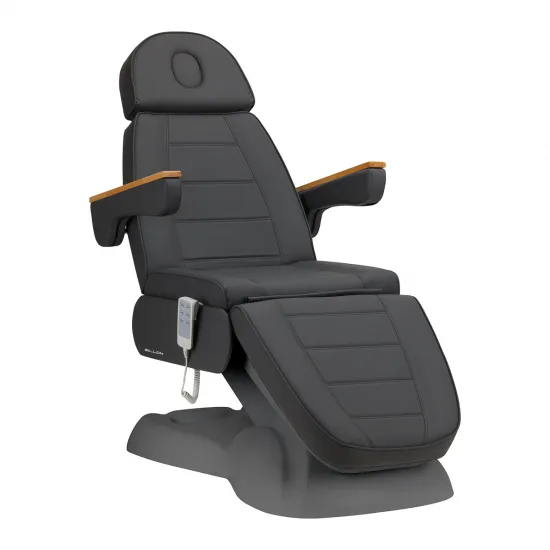 Električna kozmetička stolica SILLON Lux 273b 3 aktuatora siva sa sivom bazom