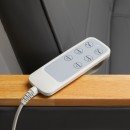 Električna kozmetička stolica SILLON Lux 273b 3 aktuatora siva sa sivom bazom