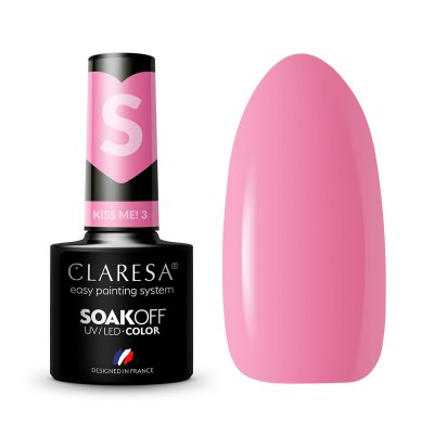 CLARESA hibridni lak za nokte Kiss Me! 3-5g