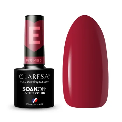 CLARESA hibridni lak za nokte Kiss Me! 6-5g