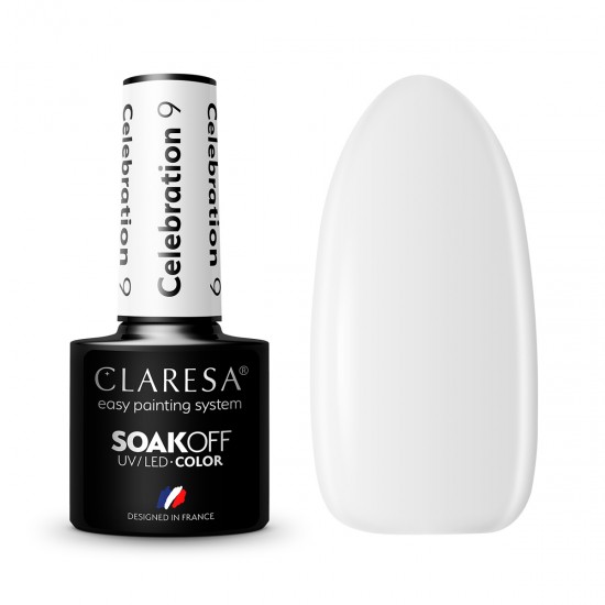 CLARESA hibridni lak za nokte CELEBRATION 9-5g
