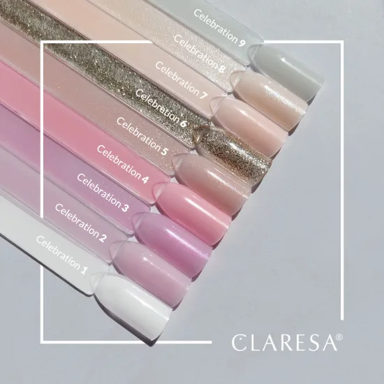 CLARESA hibridni lak za nokte CELEBRATION 9-5g — slika 3