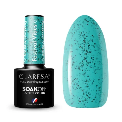 CLARESA hibridni lak za nokte Festival Vibes 6-5g