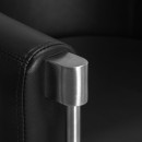Gabbiano hairdressing chair Burgos black Gabbiano hairdressing chair Burgos black