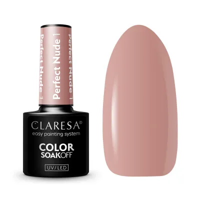 CLARESA hibridni lak za nokte PERFECT NUDE 1-5 g