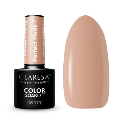 CLARESA hibridni lak za nokte PERFECT NUDE 7-5g
