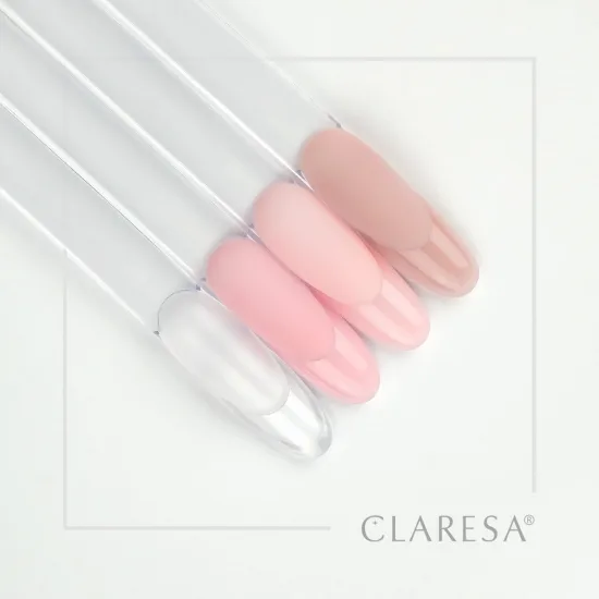 Claresa gel za izgradnju Soft & Easy gel, baby roza 45 g — slika 3