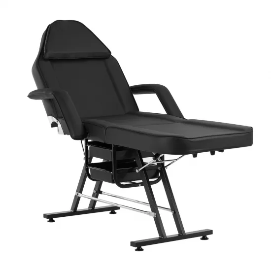 Sillon kozmetička stolica s kivetama crna — slika 14