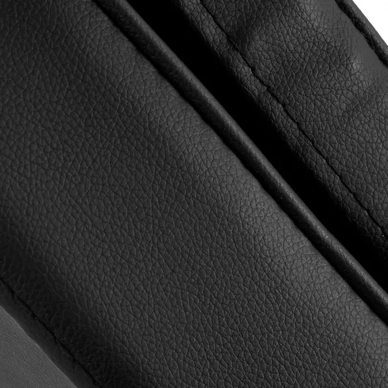 Sillon kozmetička stolica s kivetama crna — slika 2
