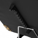 Kozmetička stolica 557G s kivetama crna