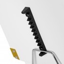 Cosmetic chair 557G with cuvettes white