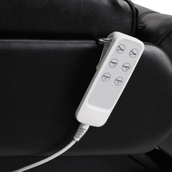 Električna kozmetička stolica SILLON Lux 273B 3 aktuatora crna — slika 16